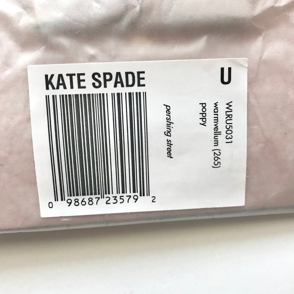 NWT Kate Spade Pershing Street Poppy Card Holder - Picture 5 of 5